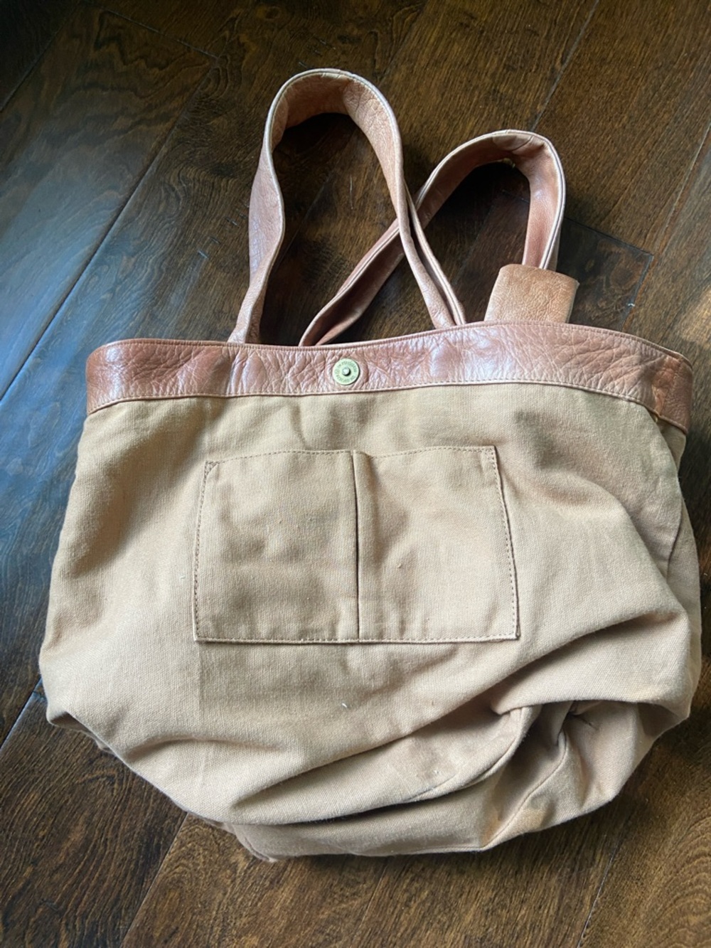 Frye Nora Knotted Tote O/S light brown - Picture 9 of 13
